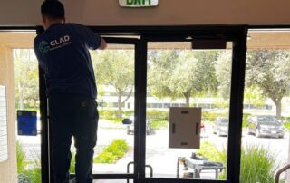 should commercial doors open In or out?