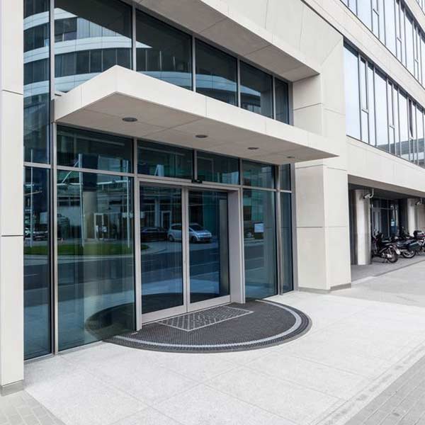 our team was called for a commercial door service repair in Hayward