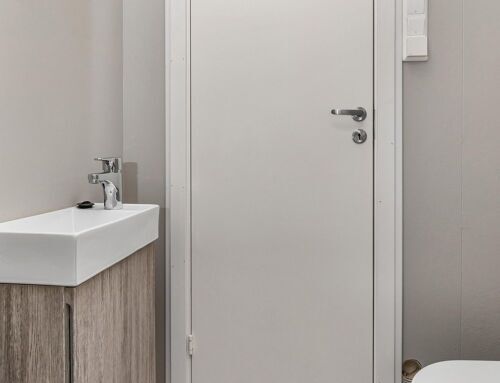 How to Make a Heavy Bathroom Door Easier to Open