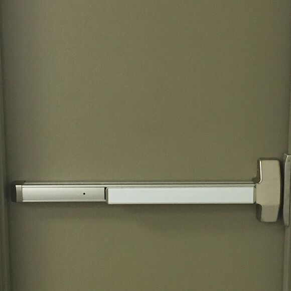 a push bar installed by our team