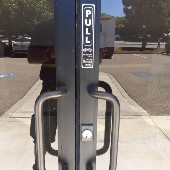 a storefront repair done by our pros