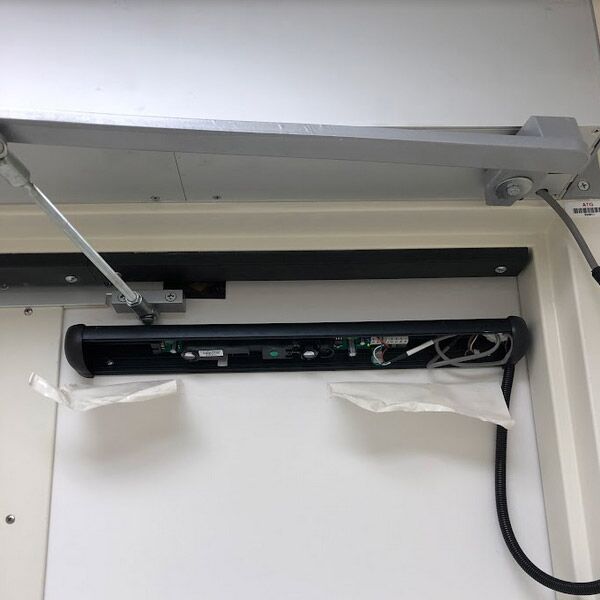 new door closer installation