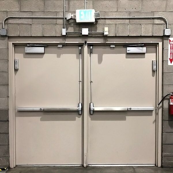 heavy-duty warehouse doors 
