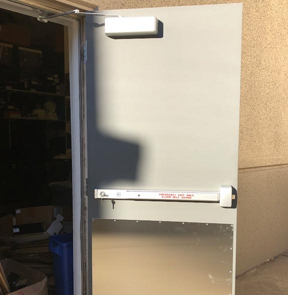 a security door installed by our dedicated team