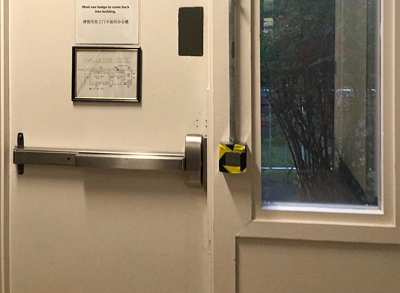 ensuring ADA compliance with push bars and exit devices